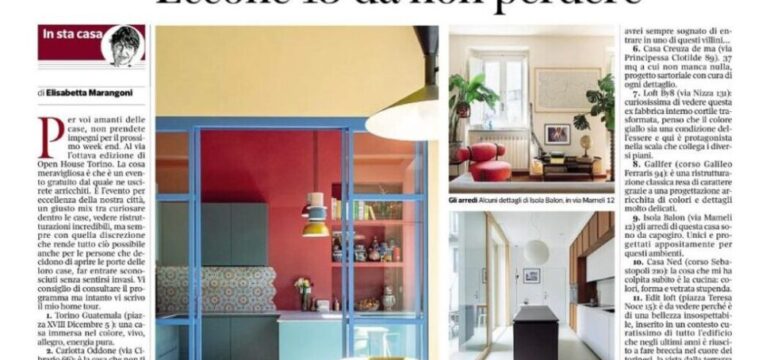 Open House 2025: ecco le 13 case da non perdere